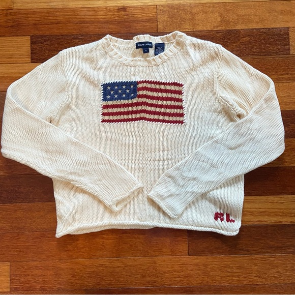 Ralph Lauren Sweaters - Ralph Lauren flag sweater